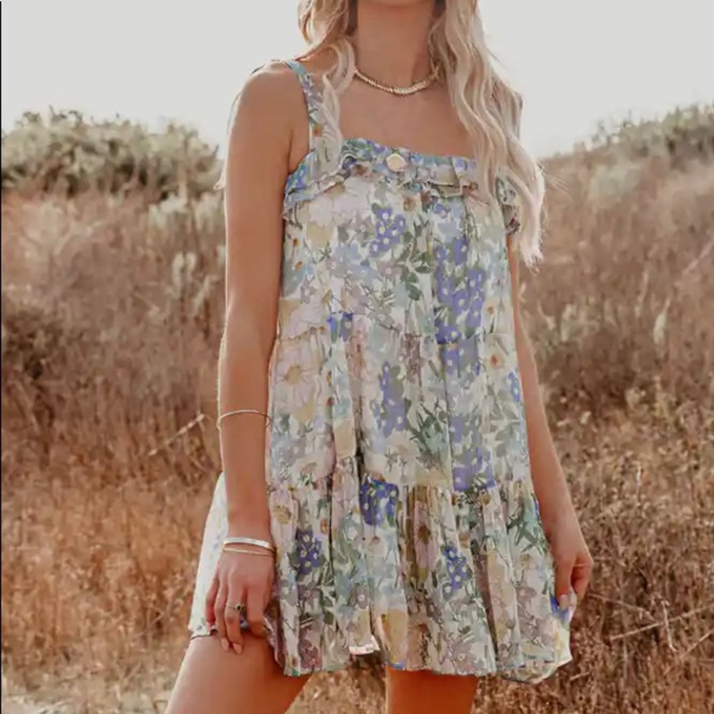 NEW VICI Floral Mini Dress